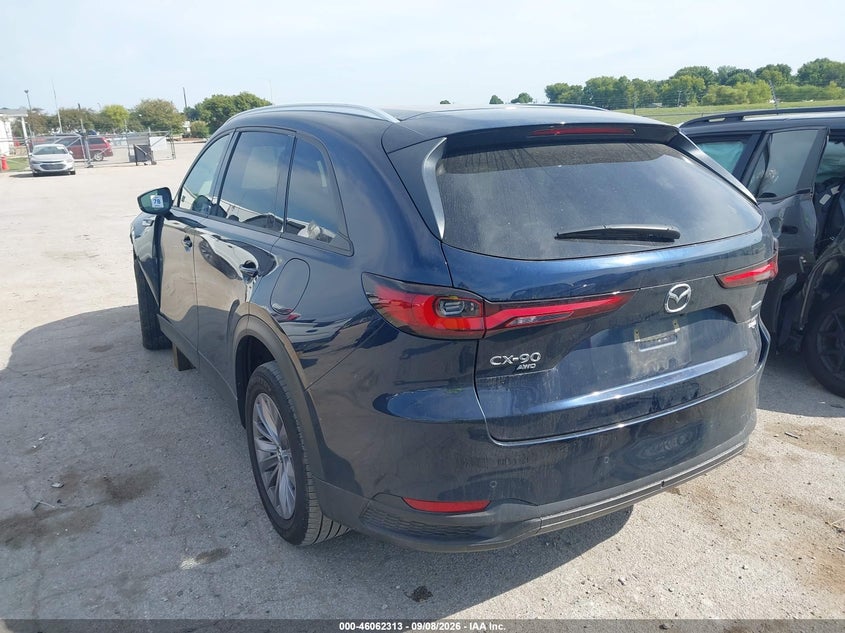 Vin: jm3kkbhd7s1242424, lot: 46561840, mazda cx-90 3.3 turbo preferred package 20253