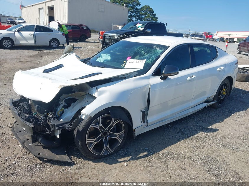 Vin: knae15la6l6083324, lot: 46561842, kia stinger gt-line 20202