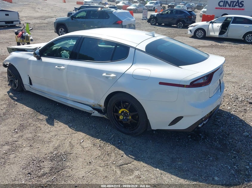 Vin: knae15la6l6083324, lot: 46561842, kia stinger gt-line 20203