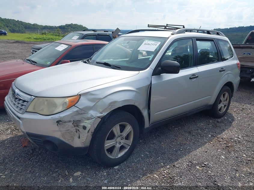 Vin: jf2shbbc4bh763830, lot: 46561851, subaru forester 2.5x 20112