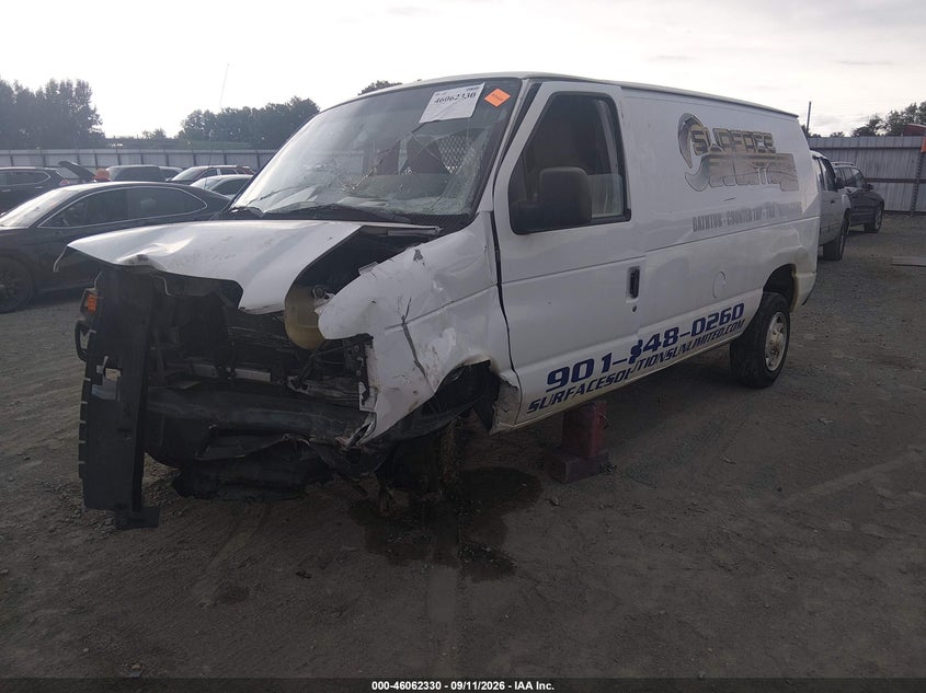 Vin: 1ftne1ew6dda98704, lot: 46561857, ford e-150 commercial 20132