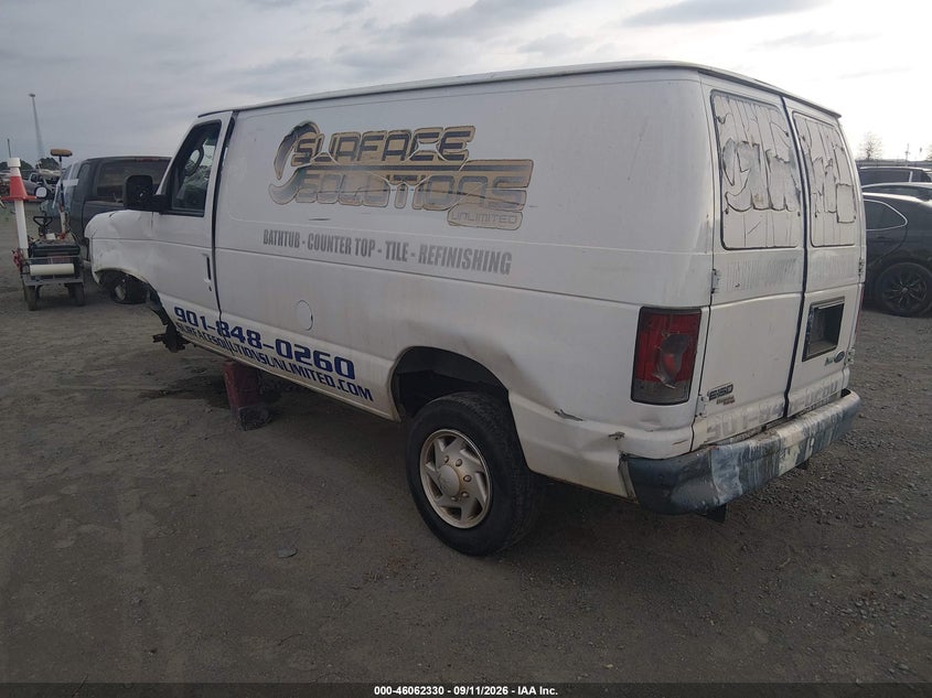 Vin: 1ftne1ew6dda98704, lot: 46561857, ford e-150 commercial 20133