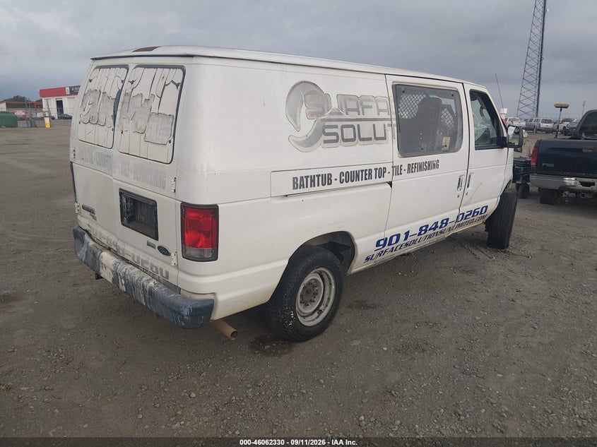 Vin: 1ftne1ew6dda98704, lot: 46561857, ford e-150 commercial 20134