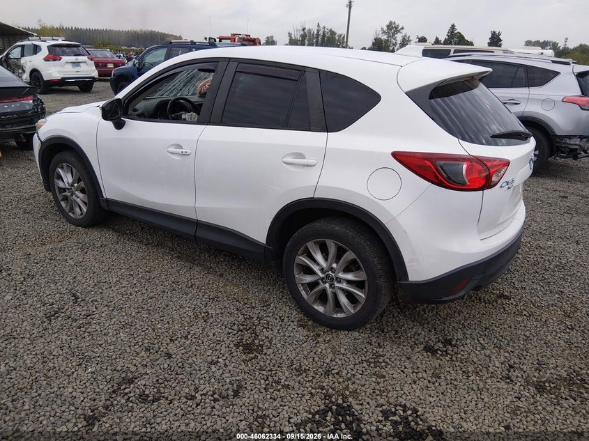 Vin: jm3ke4dy7f0517717, lot: 46561861, mazda cx-5 grand touring 20153