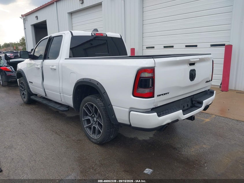 Vin: 1c6srfet9kn715781, lot: 46561866, ram 1500 sport/rebel 20193