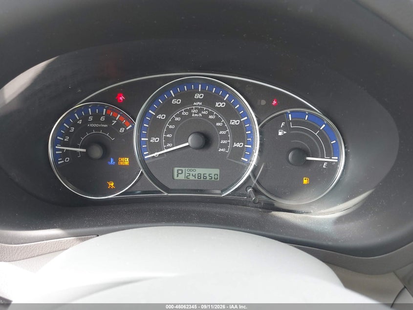 2010 SUBARU FORESTER auction photo 7