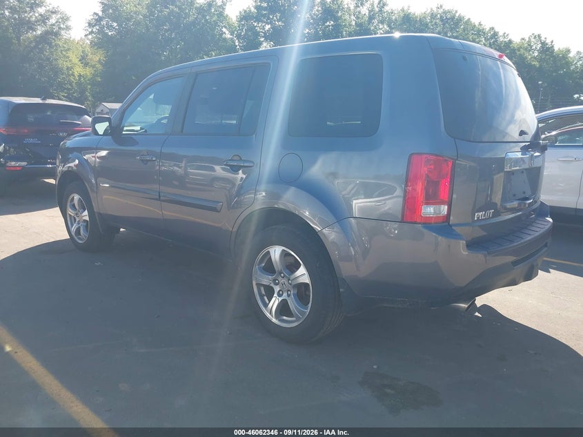 Vin: 5fnyf4h57eb006122, lot: 46561873, honda pilot ex-l 20143