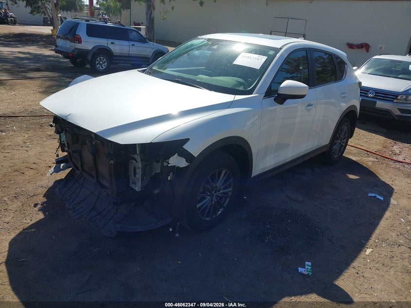 Vin: jm3kfacm1m0346339, lot: 46561874, mazda cx-5 touring 20212