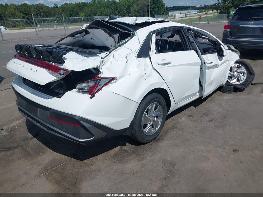 Vin: kmhll4dg9tu168599, lot: 46561886, hyundai elantra se 20264