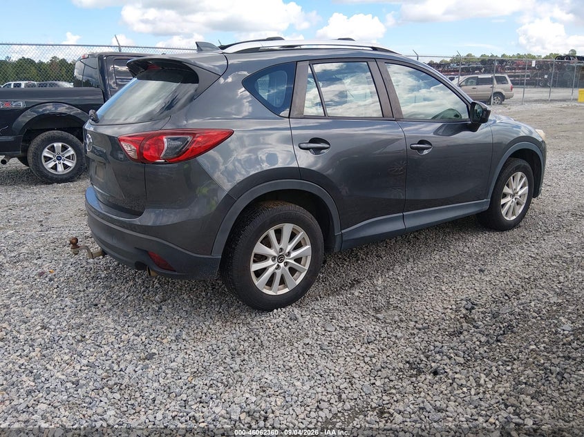 Vin: jm3ke2be4e0336070, lot: 46561887, mazda cx-5 sport 20144