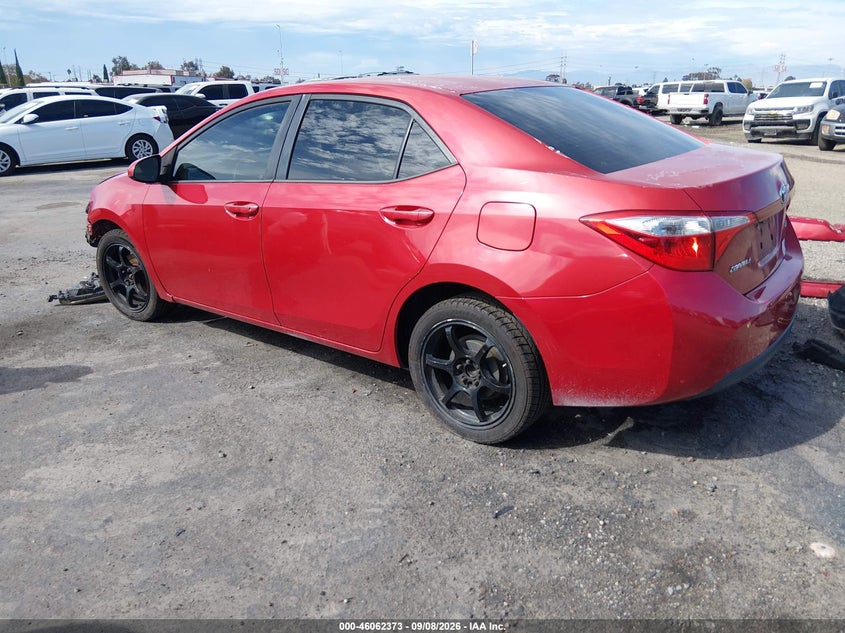 Vin: 5yfburhe9ep150347, lot: 46561900, toyota corolla le 20143