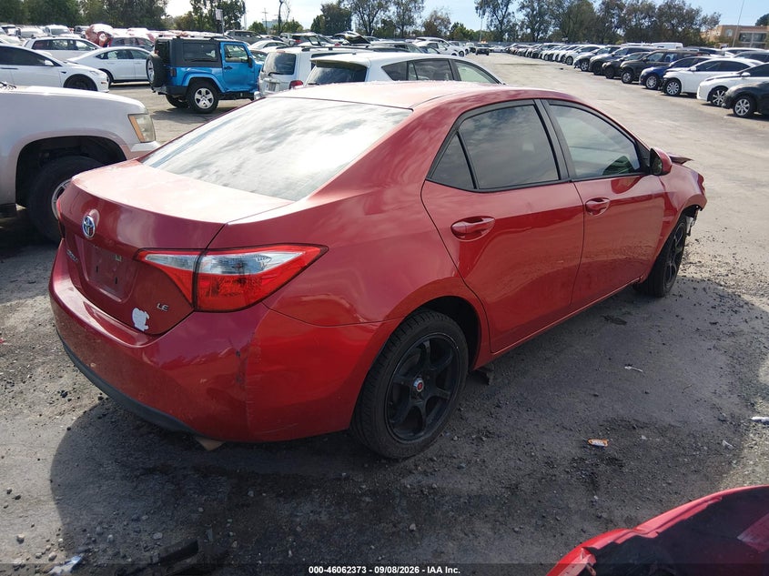 Vin: 5yfburhe9ep150347, lot: 46561900, toyota corolla le 20144