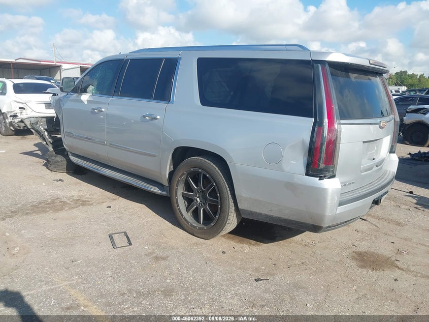 Vin: 1gys3hkj8gr426118, lot: 46561919, cadillac escalade esv luxury collection 20163