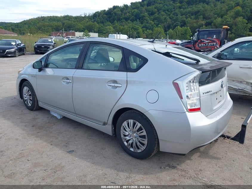 Vin: jtdkn3du8a0147791, lot: 46561920, toyota prius iii 20103