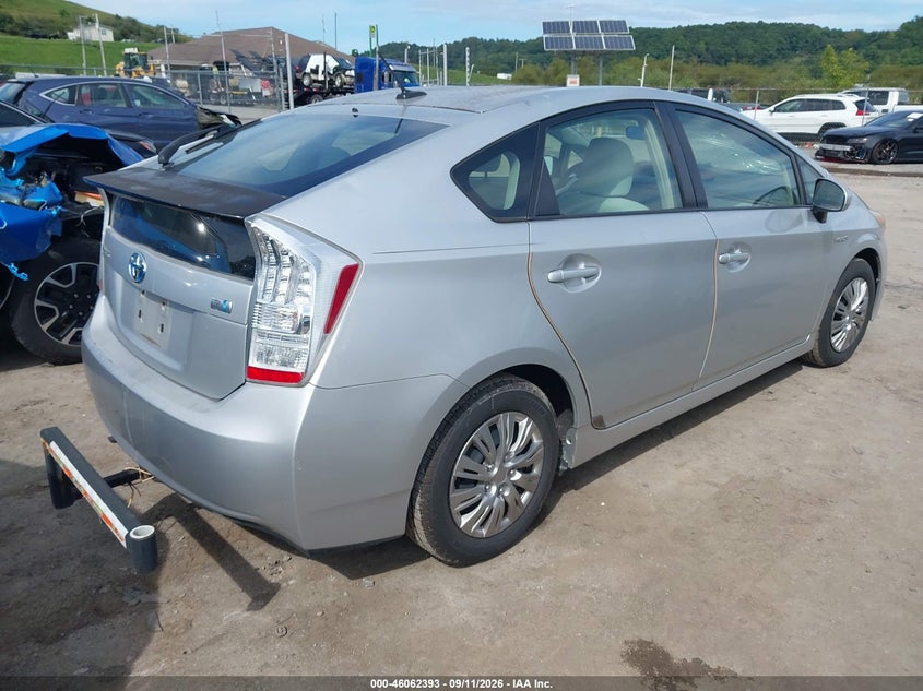 Vin: jtdkn3du8a0147791, lot: 46561920, toyota prius iii 20104