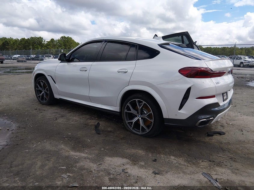 Vin: 5uxcy8c06m9h31292, lot: 46561922, bmw x6 m50i 20213