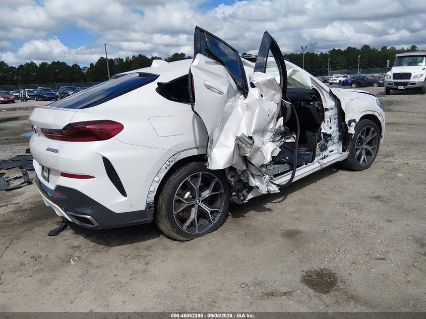 Vin: 5uxcy8c06m9h31292, lot: 46561922, bmw x6 m50i 20214