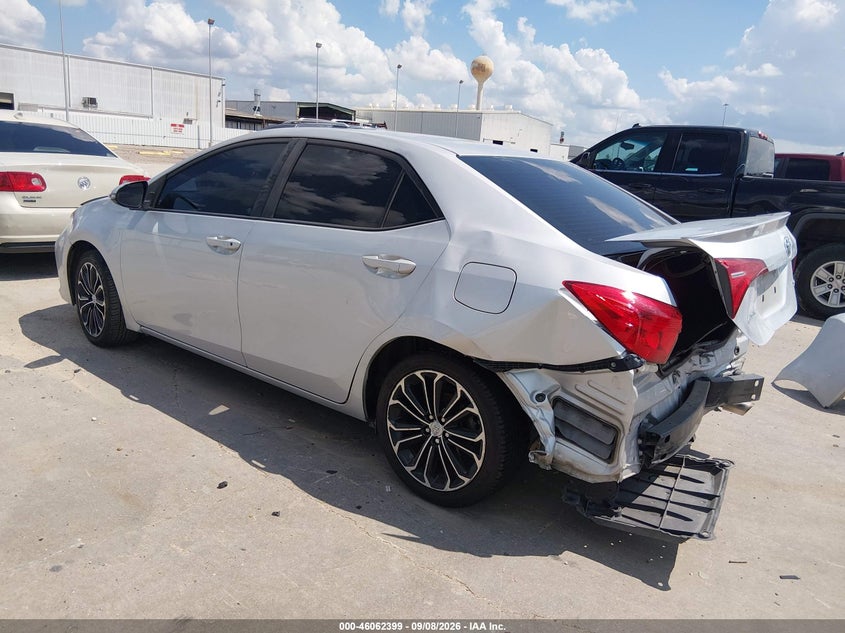 Vin: 5yfburhe6hp822556, lot: 46561926, toyota corolla l/le/se/se special edition/xle/xse 20173