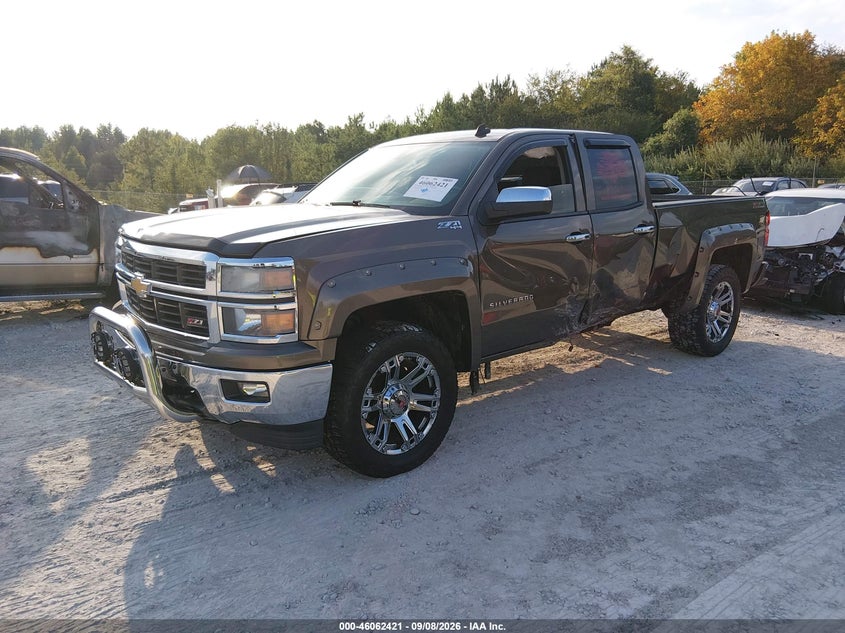 Vin: 1gcvkrec0ez128104, lot: 46561948, chevrolet silverado 1500 2lt 20142