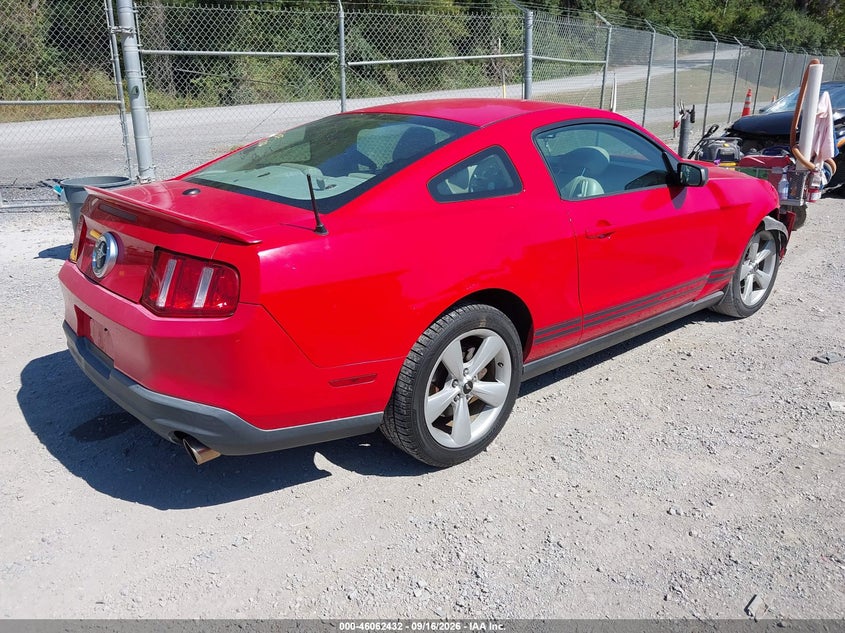 Vin: 1zvbp8an1a5106763, lot: 46561959, ford mustang v6/v6 premium 20104