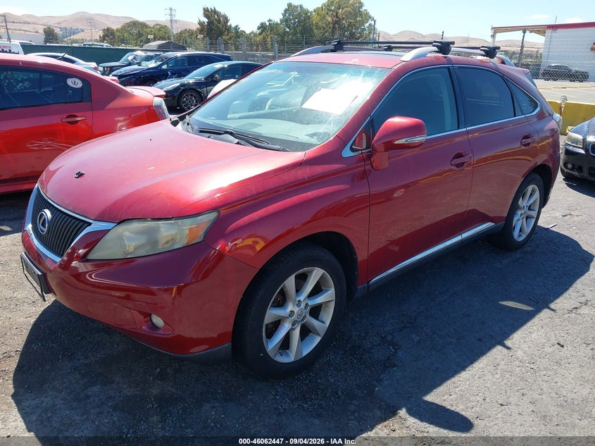 LEXUS RX 350 2010 VIN JTJBK1BA0A2410847