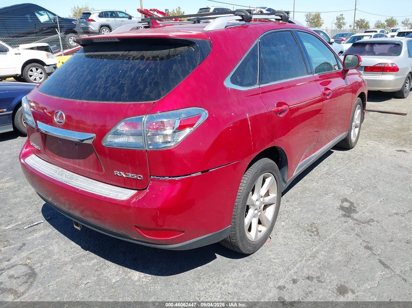 LEXUS RX 350 2010 VIN JTJBK1BA0A2410847