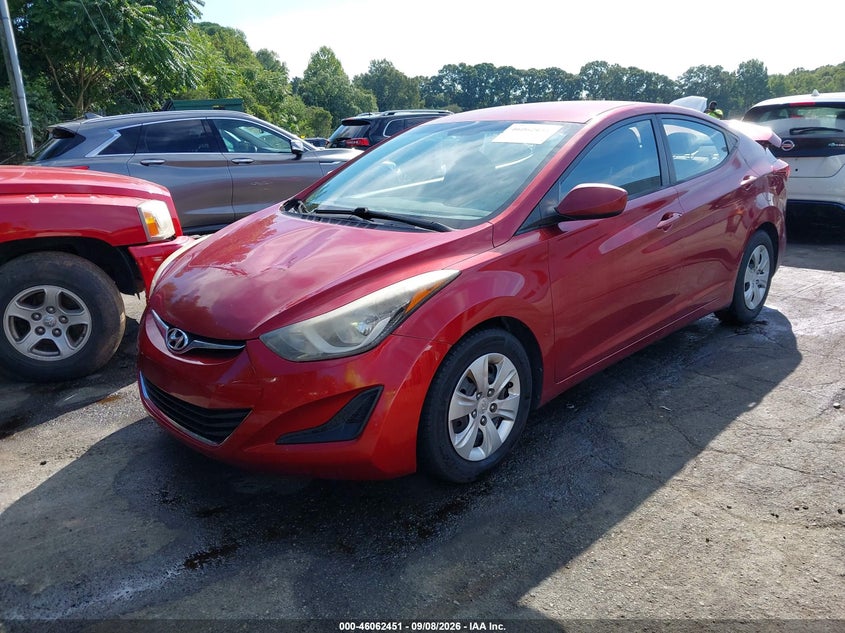 Vin: 5npdh4ae0gh704580, lot: 46561978, hyundai elantra se 20162