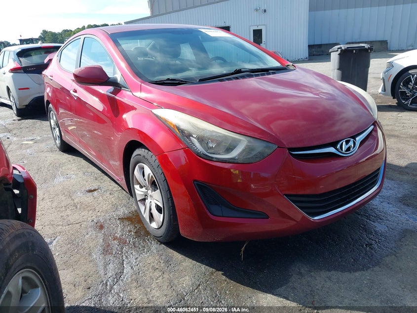 2016 HYUNDAI ELANTRA auction photo 1