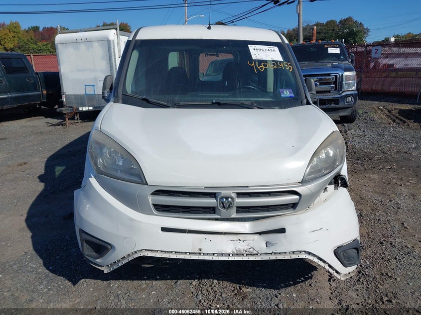 RAM PROMASTER CITY 2016 VIN ZFBERFBT7G6B19165