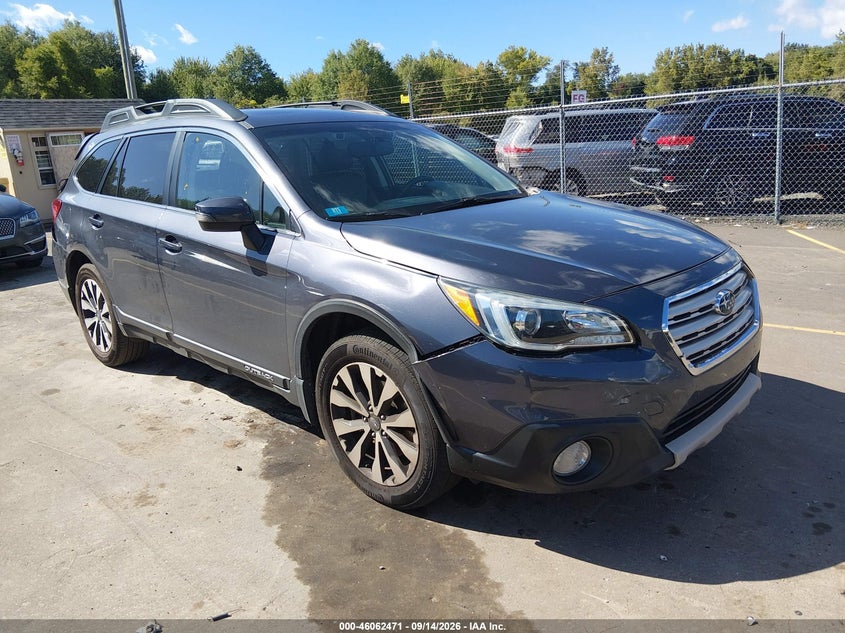 Vin: 4s4bsenc5f3285526, lot: 46561998, subaru outback 3.6r limited 2015 img_1