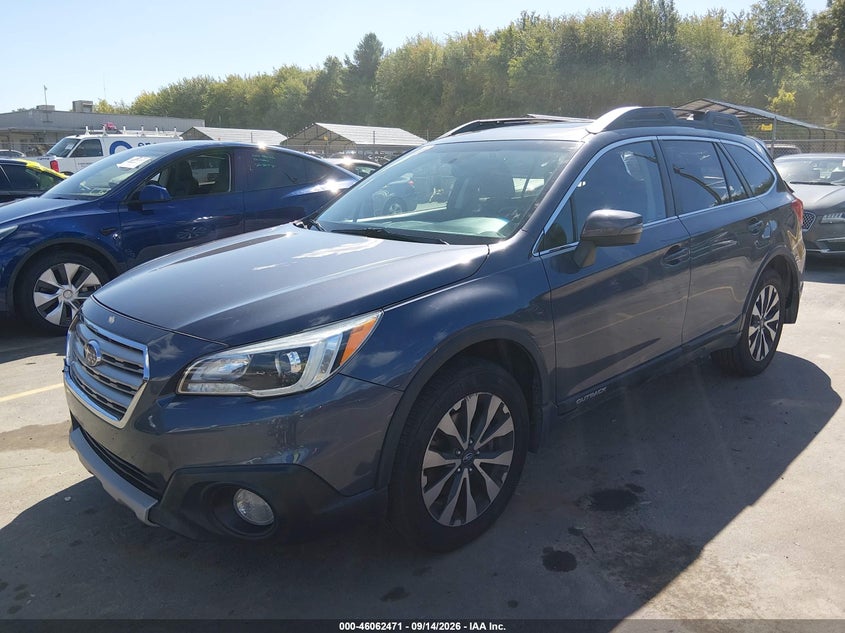 Vin: 4s4bsenc5f3285526, lot: 46561998, subaru outback 3.6r limited 20152