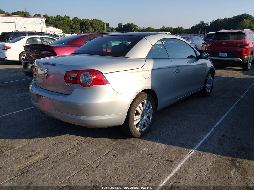 VOLKSWAGEN EOS 2009 VIN WVWBA71F79V009134