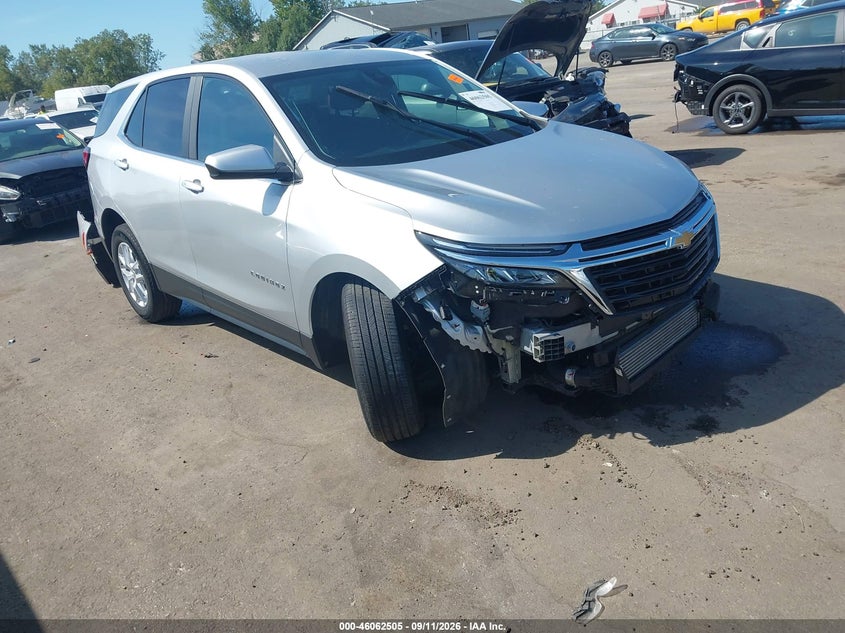 Vin: 3gnaxkev3ns193106, lot: 46562032, chevrolet equinox fwd lt 2022 img_1