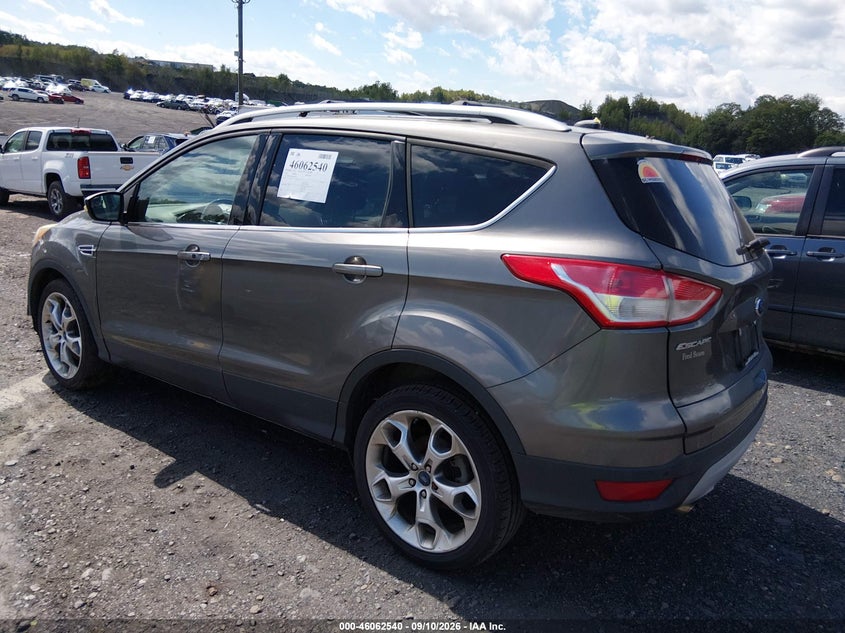 Vin: 1fmcu0j9xdud63172, lot: 46562067, ford escape titanium 20133