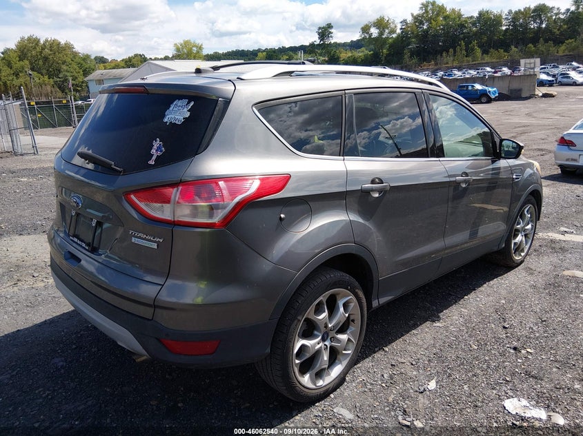 Vin: 1fmcu0j9xdud63172, lot: 46562067, ford escape titanium 20134