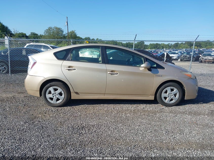 TOYOTA PRIUS 2011 VIN JTDKN3DU9B1472283