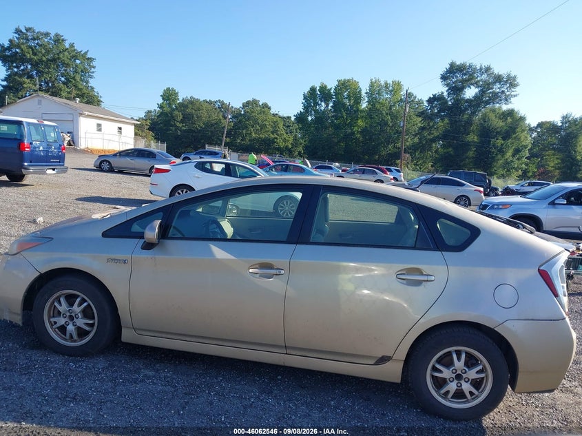 TOYOTA PRIUS 2011 VIN JTDKN3DU9B1472283