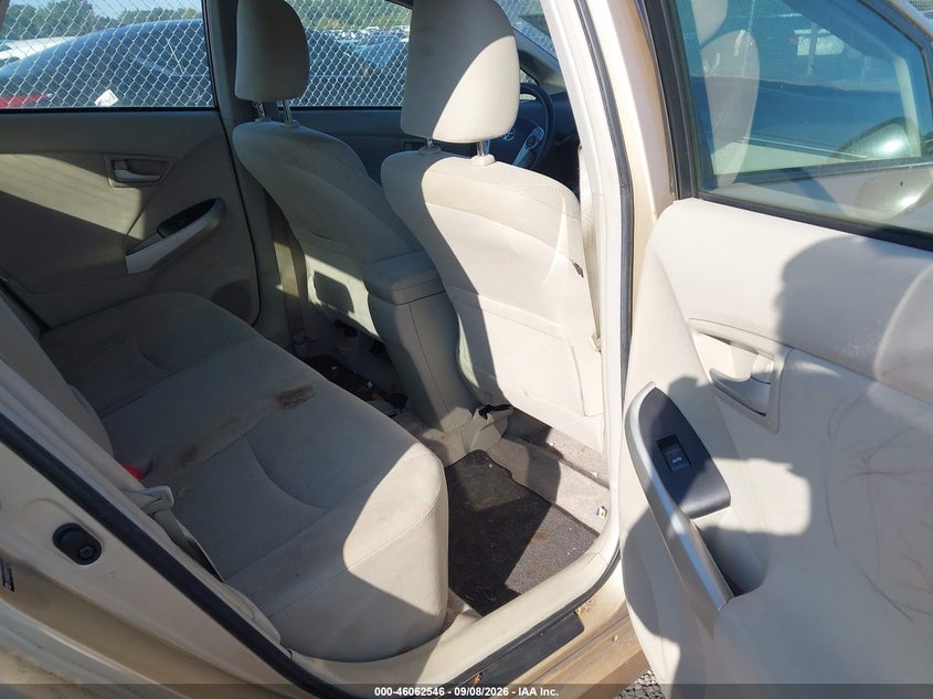 TOYOTA PRIUS 2011 VIN JTDKN3DU9B1472283
