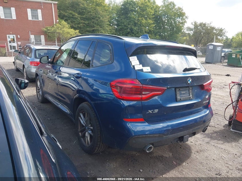 Vin: 5uxtr9c57klr05009, lot: 46562092, bmw x3 xdrive30i 20193