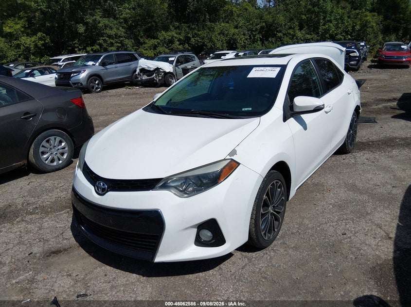 Vin: 5yfburhe7gp431856, lot: 46562113, toyota corolla s plus 20162