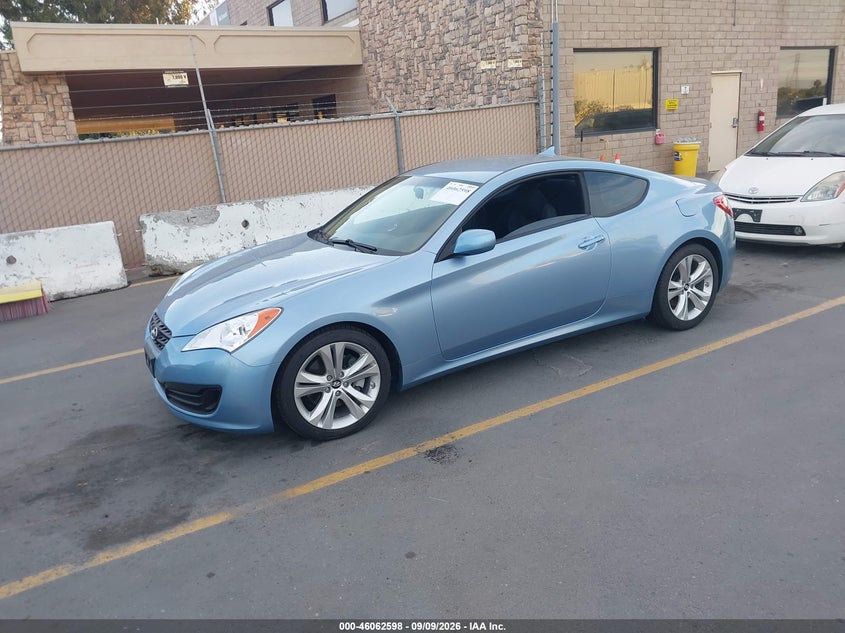 Vin: kmhht6kd6bu063494, lot: 46562125, hyundai genesis 2.0t 20112