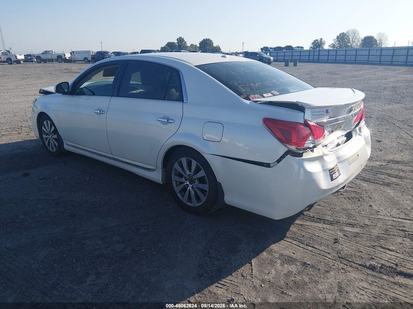 Vin: 4t1bk3db1cu469218, lot: 46562151, toyota avalon limited 20123