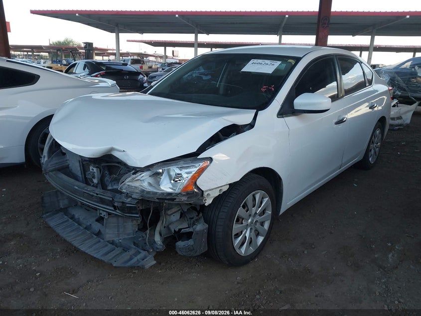 Vin: 3n1ab7apxfl655199, lot: 46562153, nissan sentra sv 20152