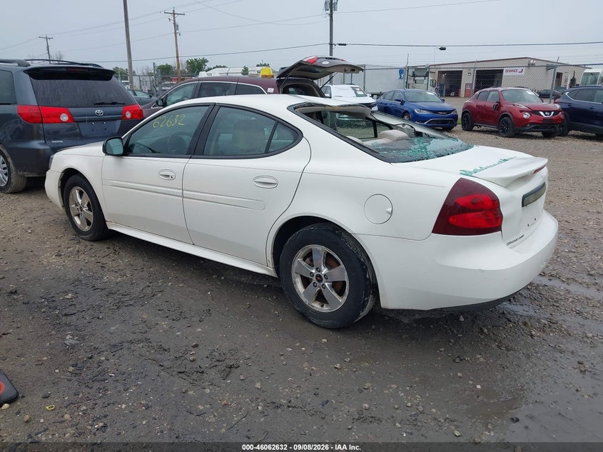 PONTIAC GRAND PRIX 2005 VIN 2G2WP522X51164535