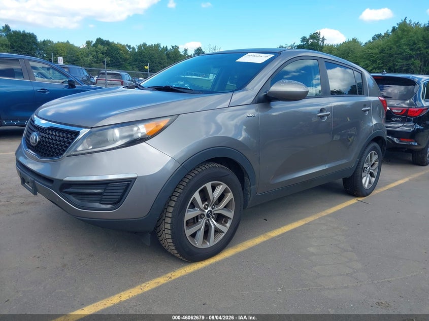 2016 KIA SPORTAGE auction photo 2