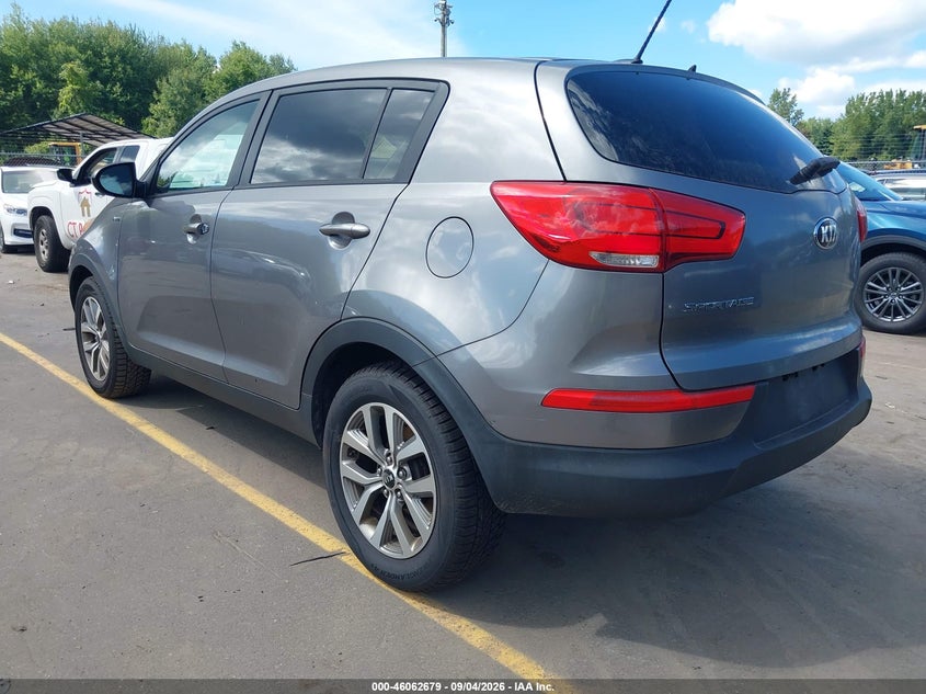2016 KIA SPORTAGE auction photo 3