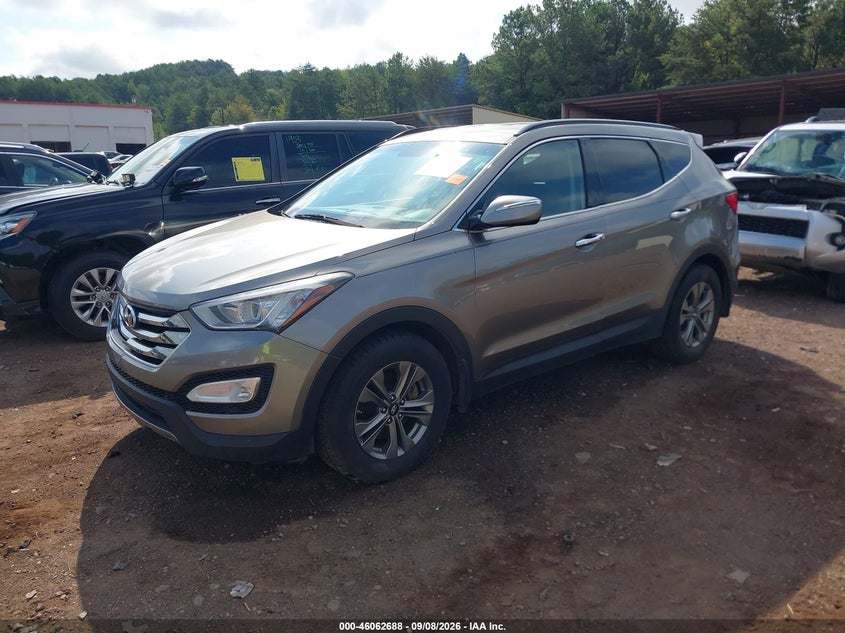 Vin: 5xyzu3lbxgg331649, lot: 46562215, hyundai santa fe sport 2.4l 20162