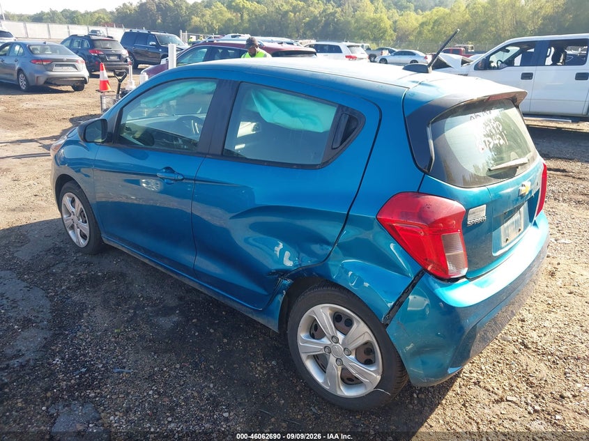 Vin: kl8cb6sa3kc705160, lot: 46562216, chevrolet spark ls cvt 20193