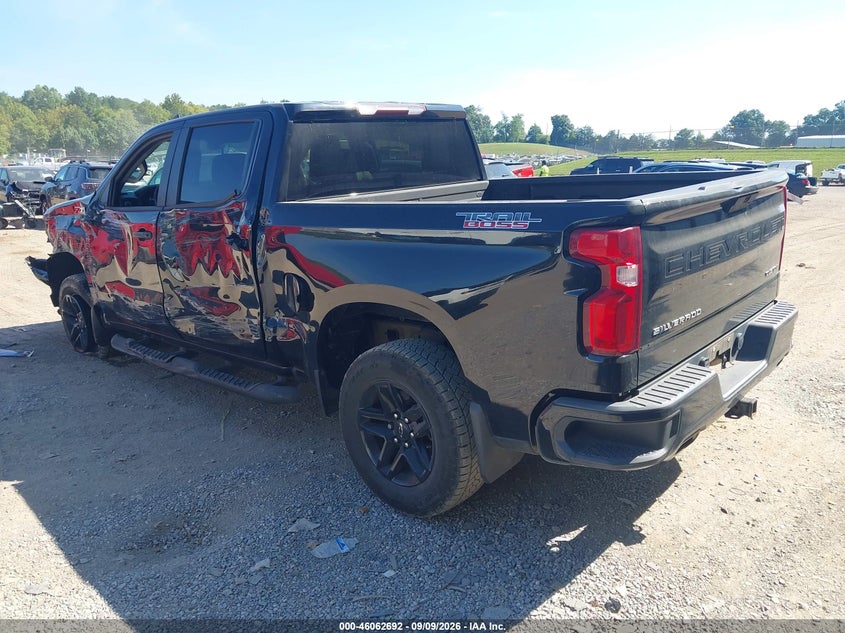 Vin: 1gcpycef8lz184397, lot: 46562219, chevrolet silverado 1500 4wd  short bed custom trail boss 20203