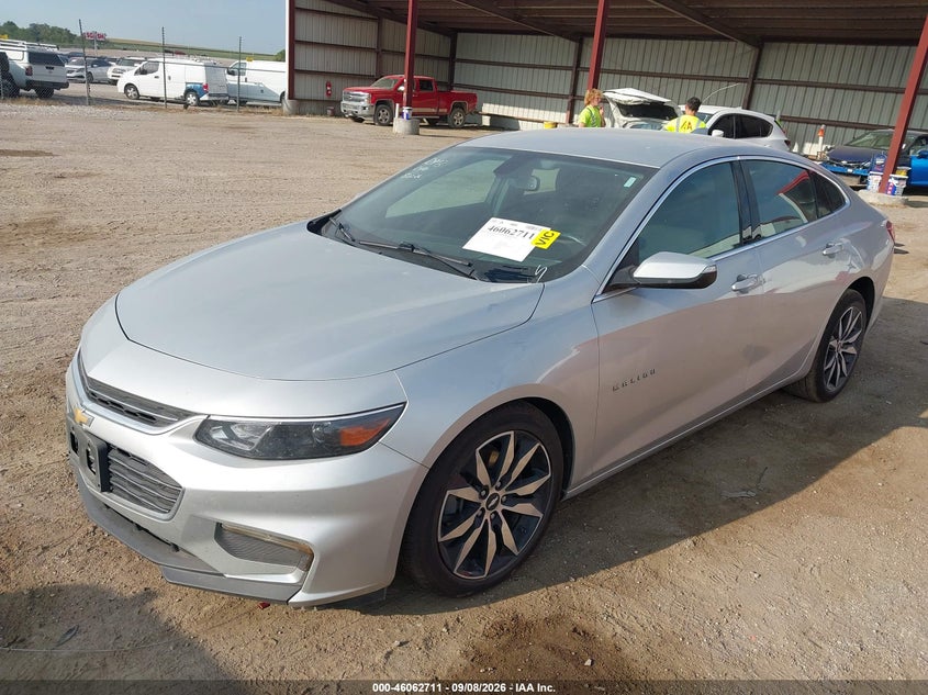 Vin: 1g1ze5st5hf280027, lot: 46562238, chevrolet malibu 1lt 20172